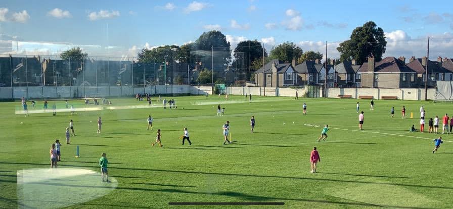 Image of Terenure groud with players training